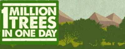 One Million Trees in One Day - Saturday 11th February 2017