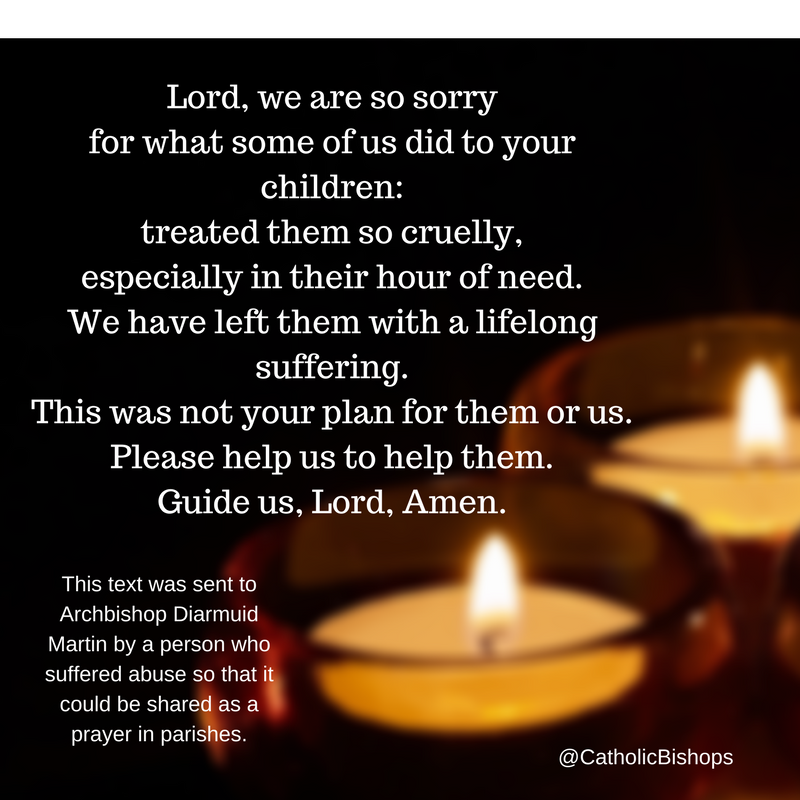 Homily for Worldwide Day of Prayer for Survivors and Victims of Abuse - St Eugene's Cathedral - Friday 3rd March 2017