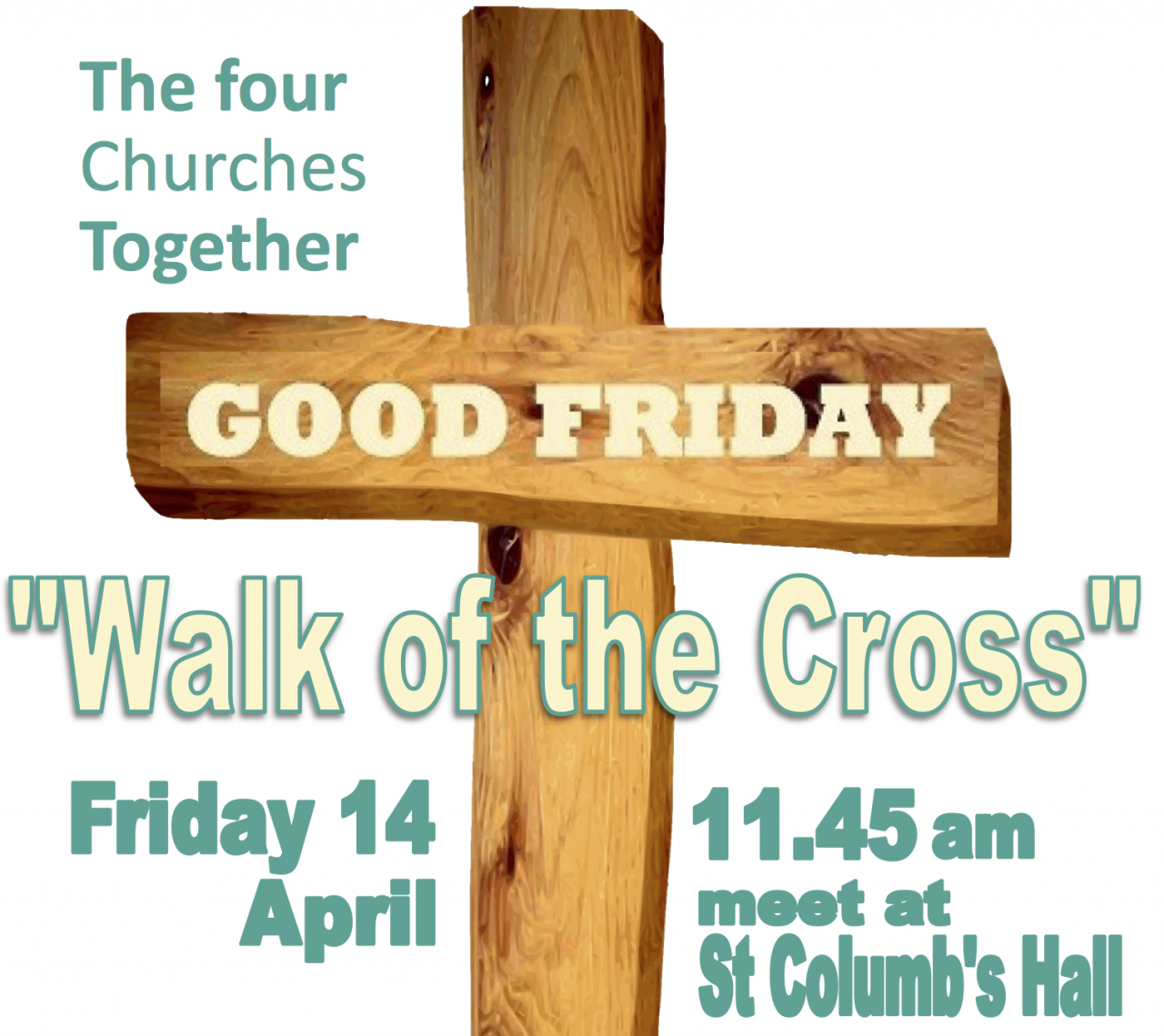 Walk of the Cross - Good Friday - Derry - 4 Churches Together
