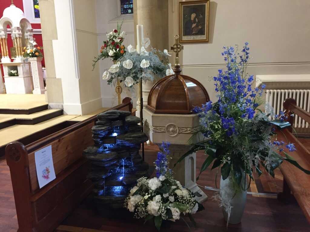Three Patrons - Flower Festival and Opening of the 'Emmaus' Meeting Room