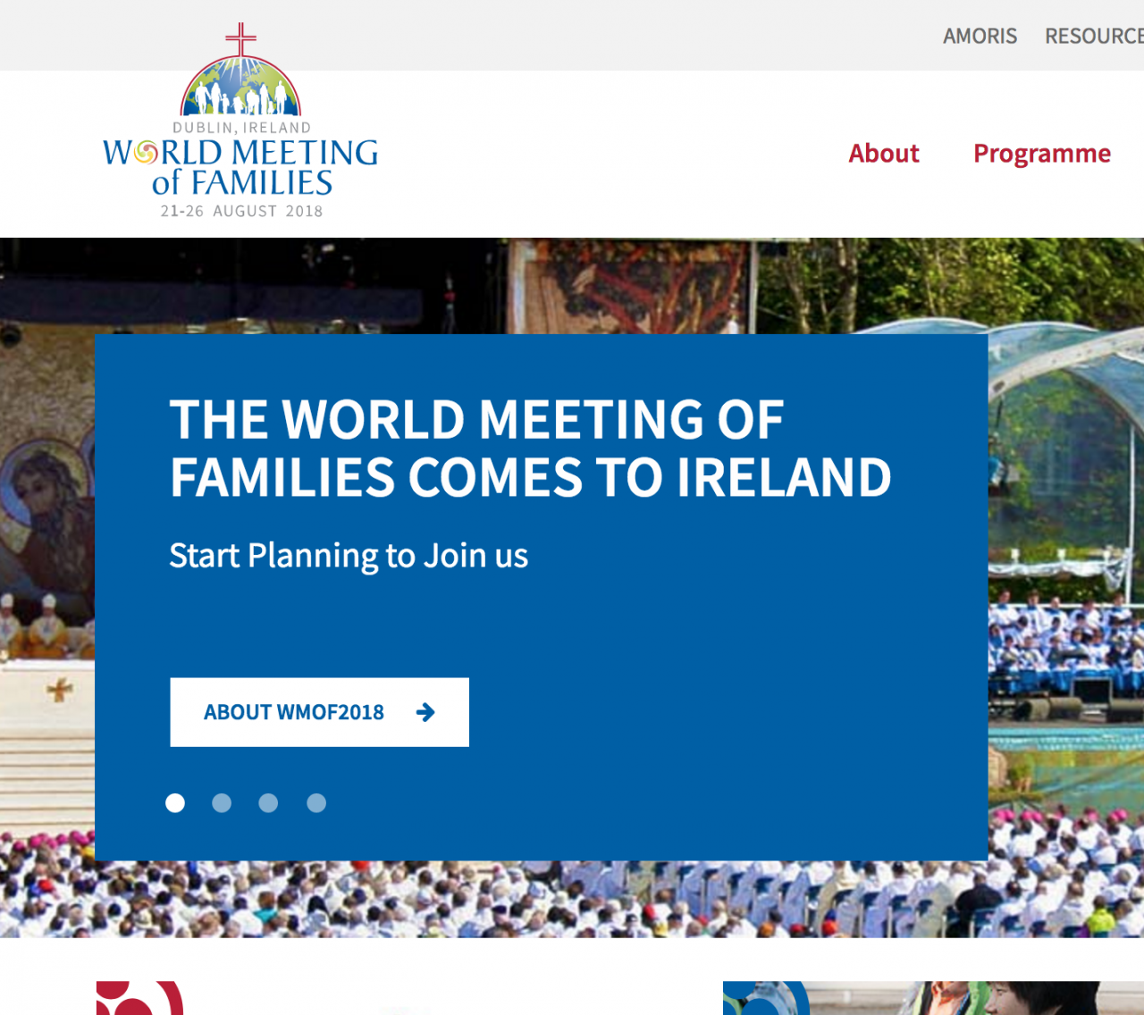 Register now for the World Meeting of Families 2018 on new website...