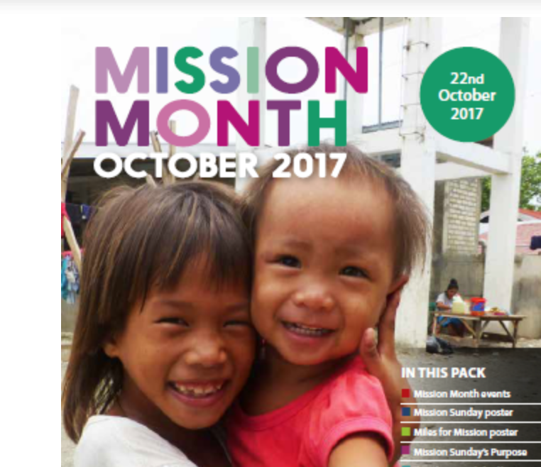 Mission Sunday - 22nd October 2017