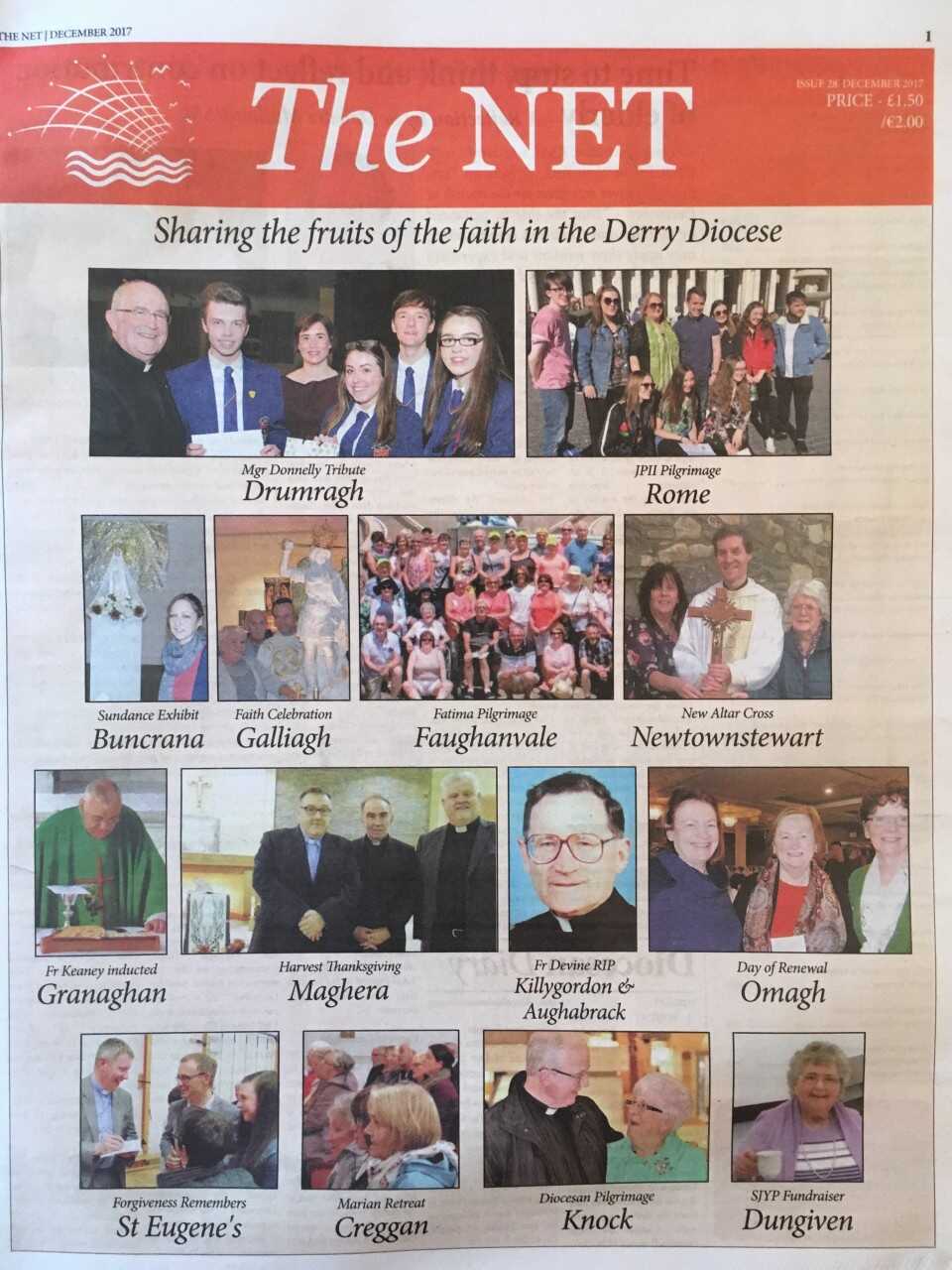 'The Net' - News from around the Diocese - December 2017 Edition out now...