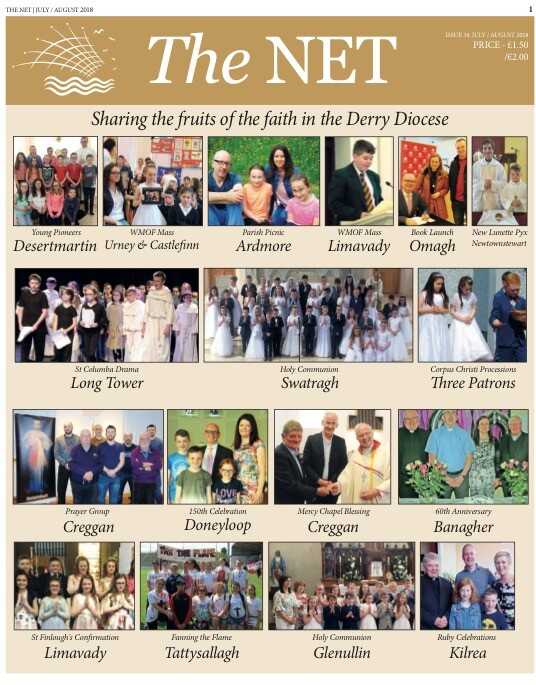 'The Net'  - Events and News from around the Diocese - July/August 2018 edition