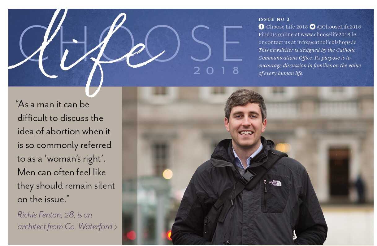 ​Choose life 2018 - Newsletter #2 - Is a view on abortion solely a question of religious belief?