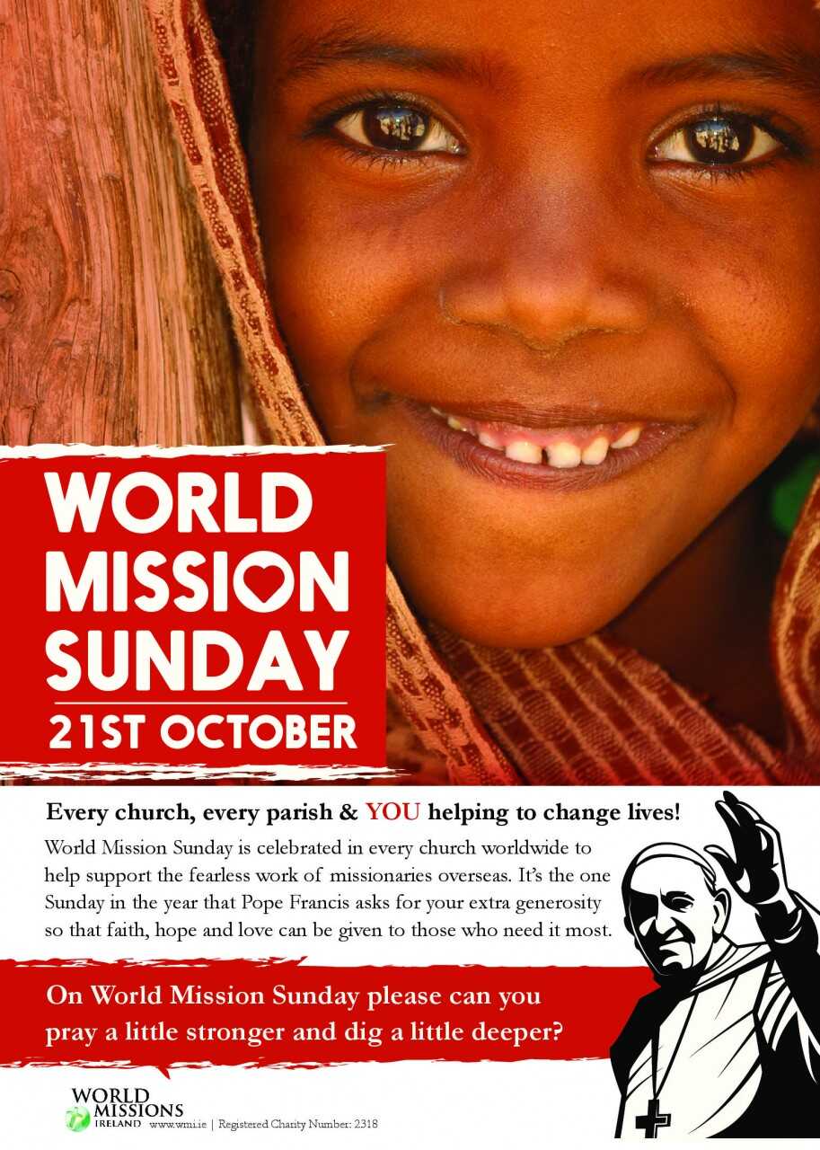Parishes across Ireland asked to support World Mission Sunday this weekend