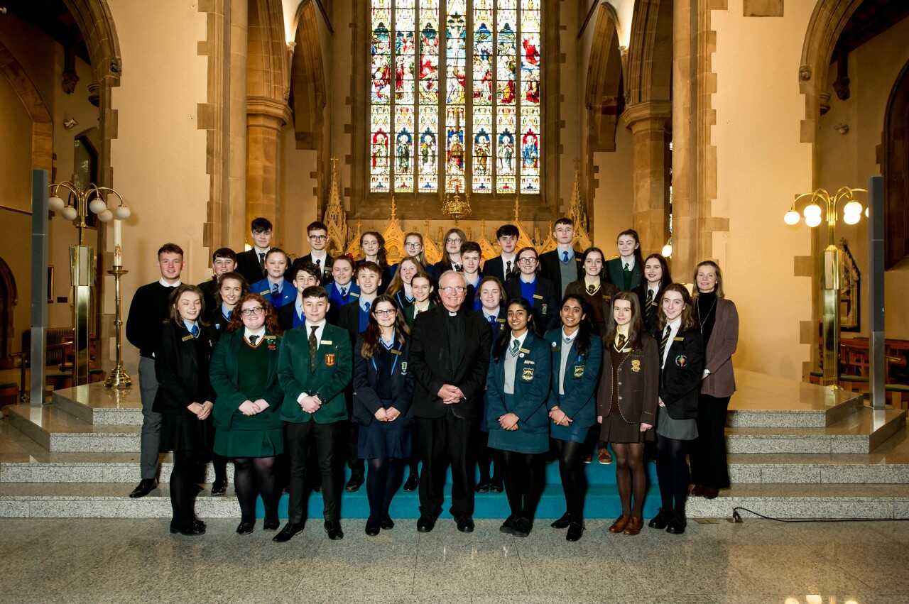 Young Diocesan Ambassadors commissioned by Bishop Donal - Wednesday 13th February 2019